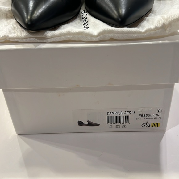 Vince Black Demaris Flat - Size 6.5 - Picture 5 of 5